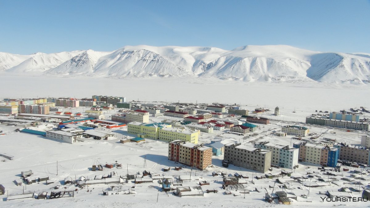 Поселок Диксон Таймыр