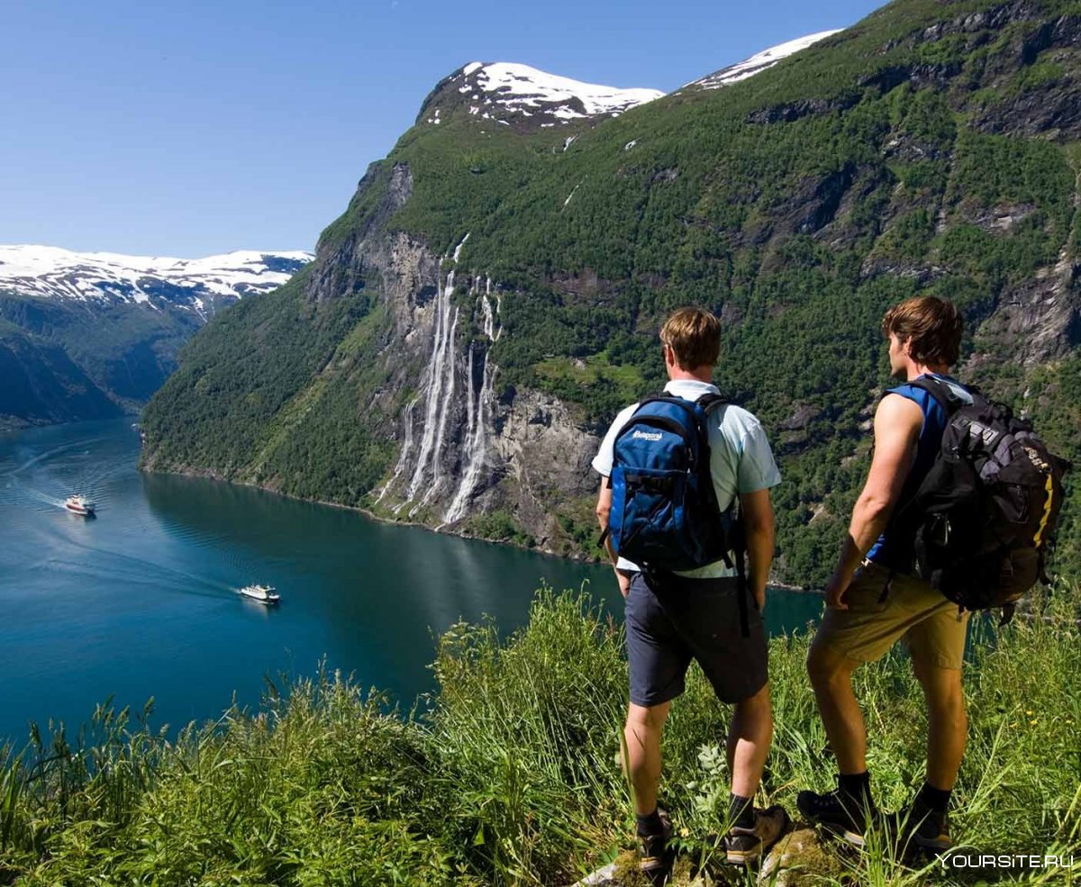 Туристический в Норвегии