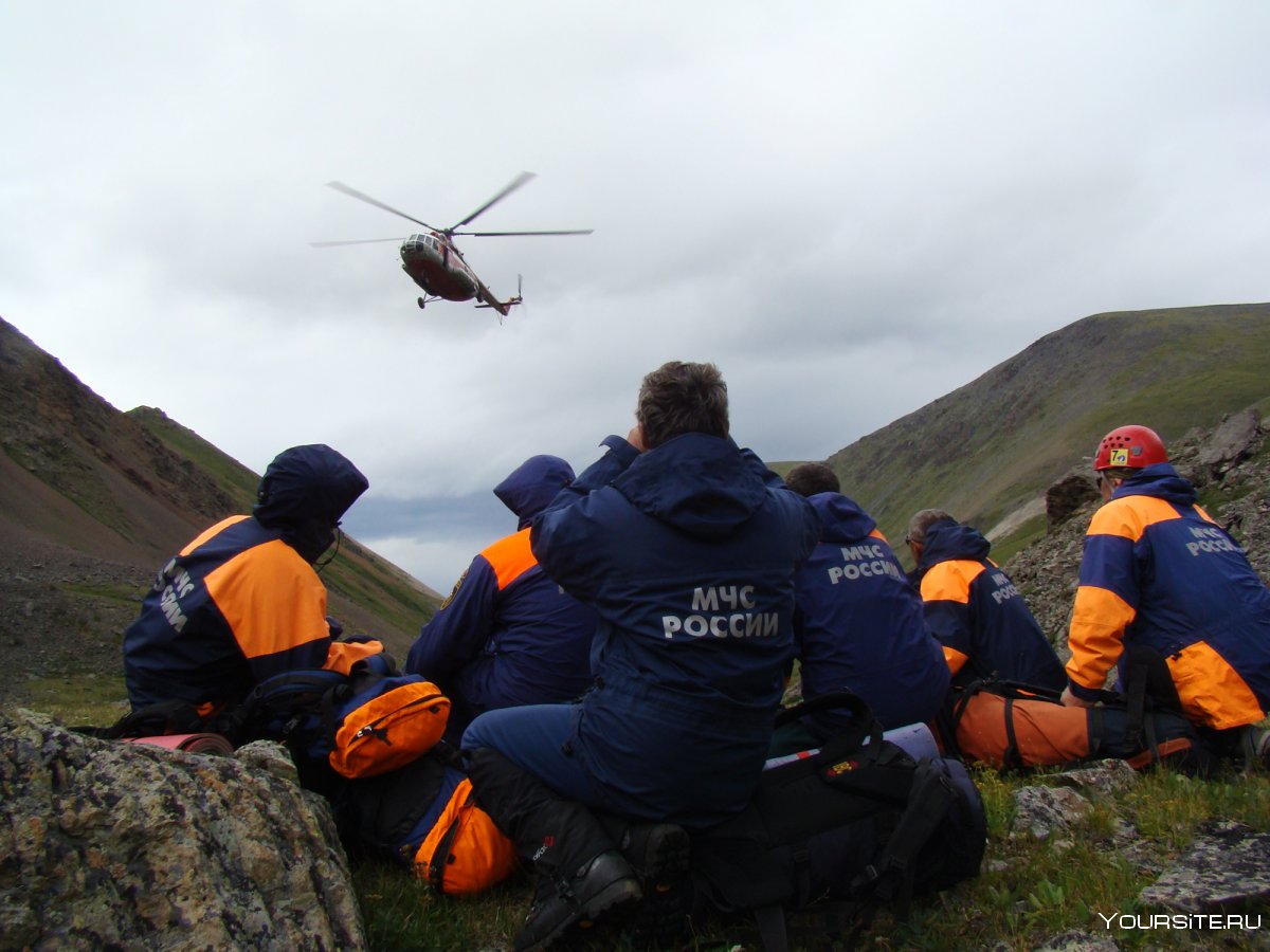 Спасатели Республики Алтай в горах
