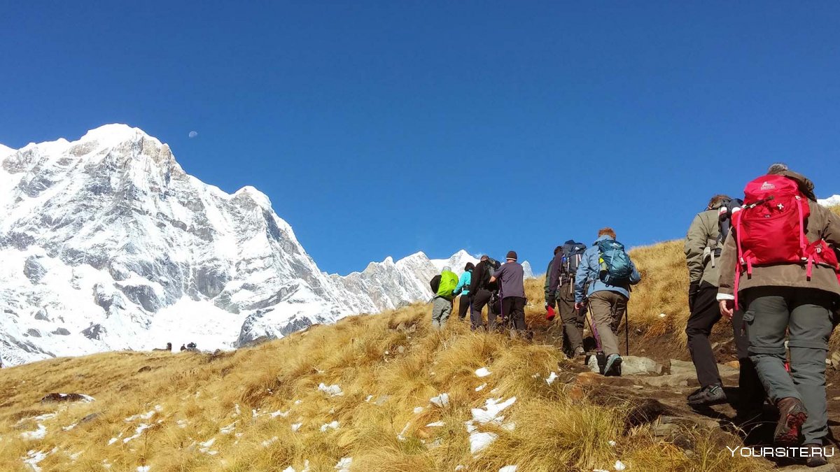 Горы Гималаи поход