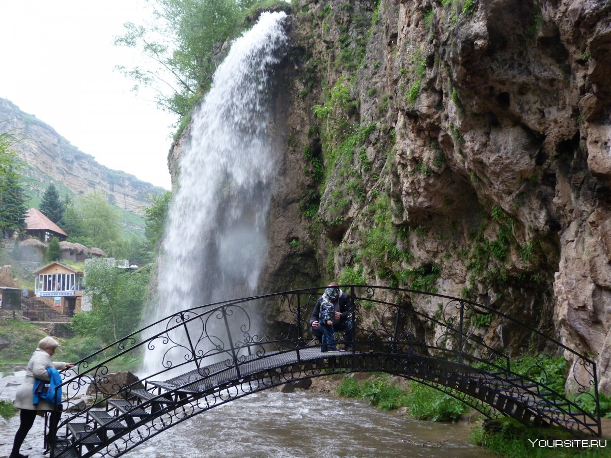 Зиплайн медовые водопады