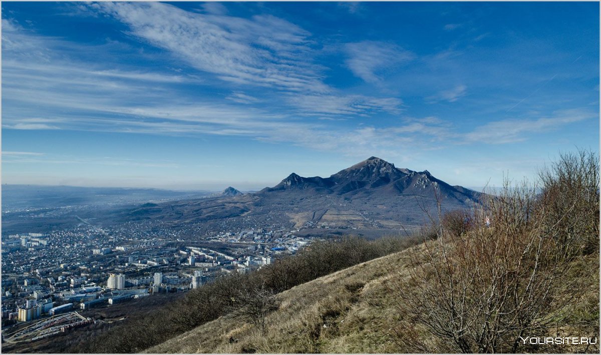 Панорама с горы Бештау