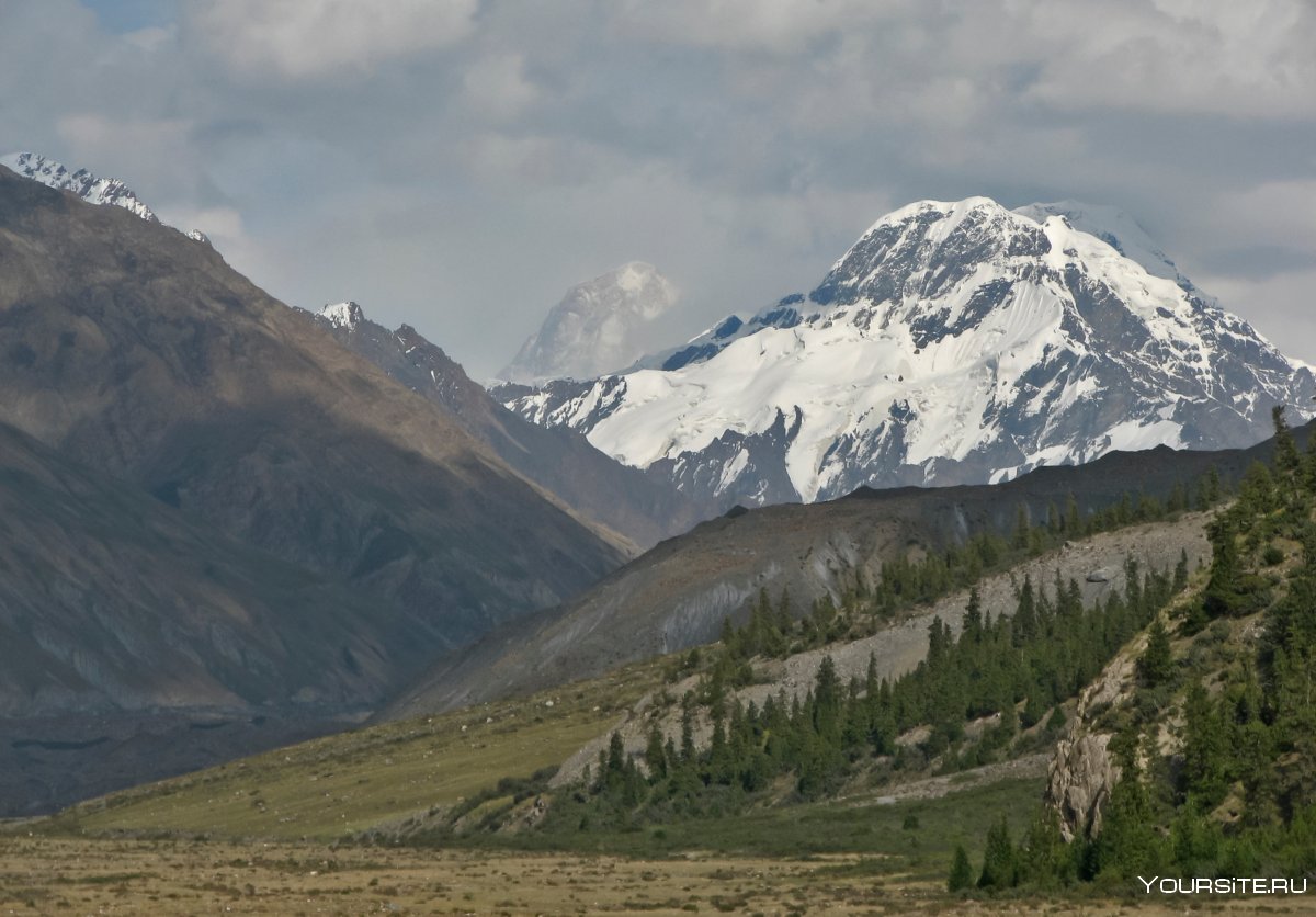 Горы Тянь Шаня ледники Кыргызстан
