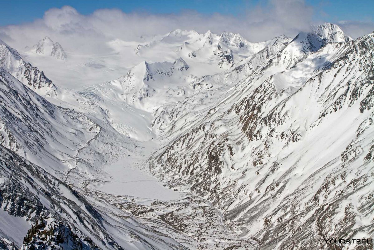 Ледники хребта Южный Алтай