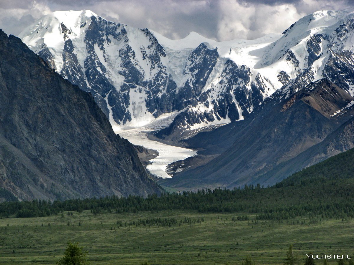 Талдуринский ледник Алтай
