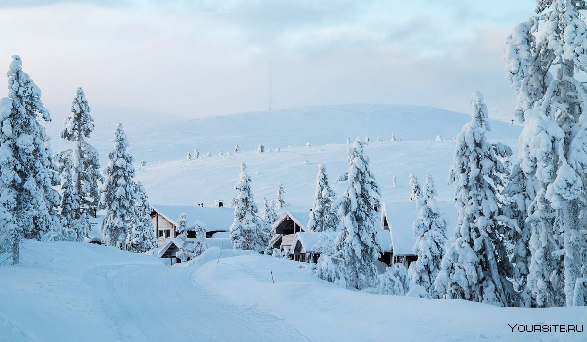 Рукка Финляндия горнолыжный курорт