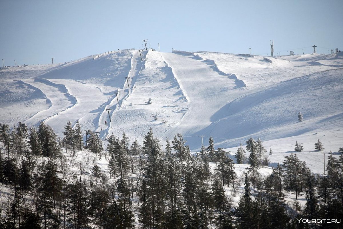 Рукка Финляндия горнолыжный курорт