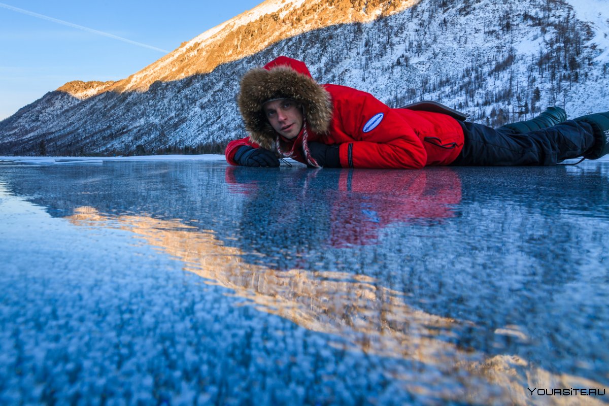 Мультинские озера Алтай зимой