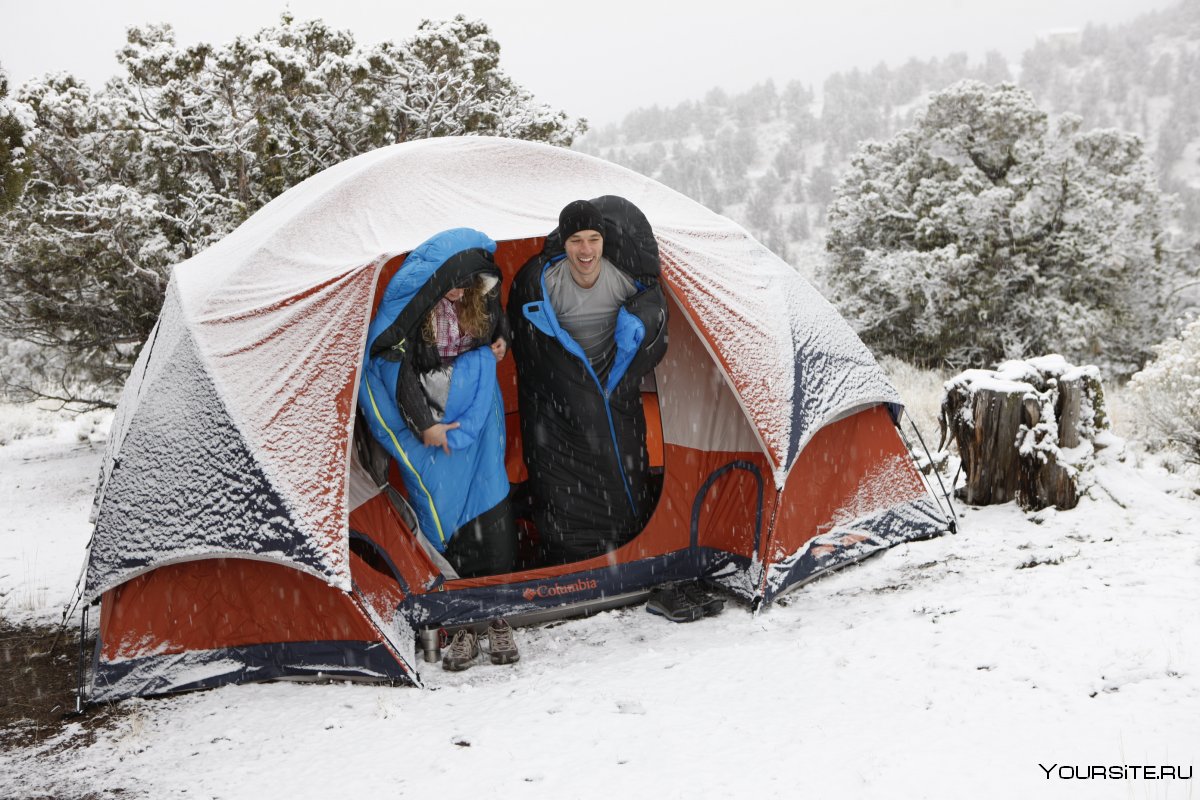 Жизнь в палатке зимой