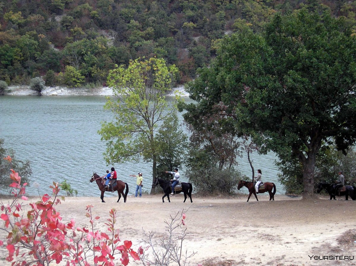 Конные прогулки Анапа Сукко Кипарисовое озеро