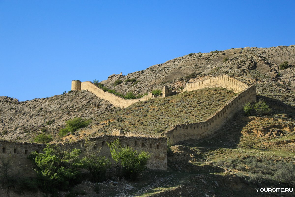 Гуниб крепость Шамиля