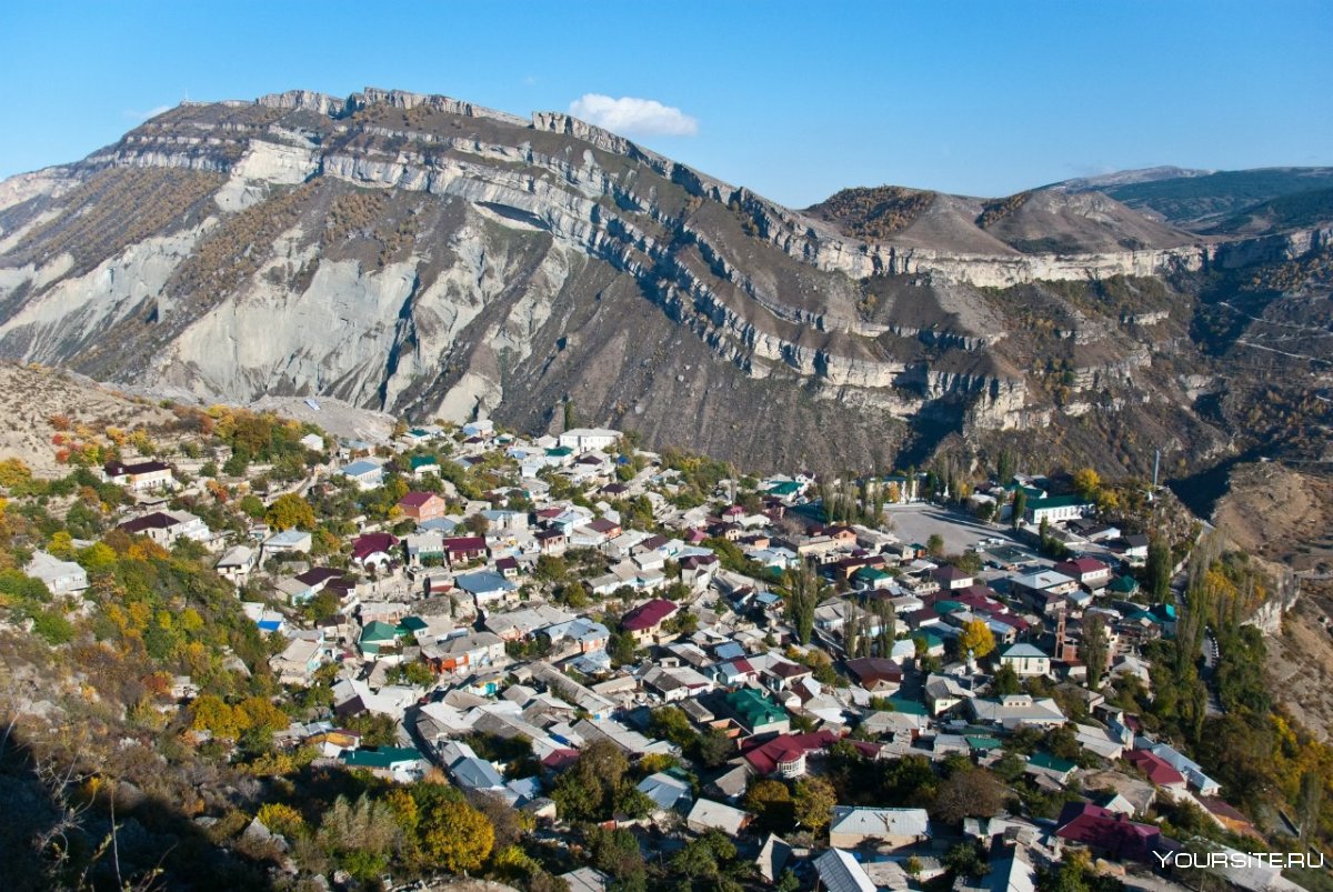 Гунибский район село Гуниб