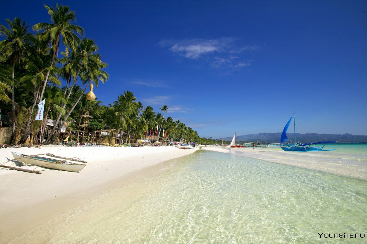 Филиппины пляж Боракай