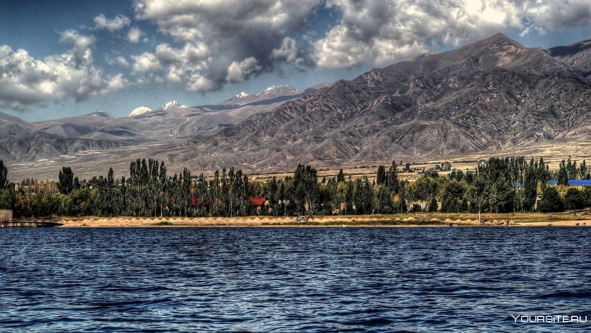 Жемчужина Киргизии озеро Иссык-Куль