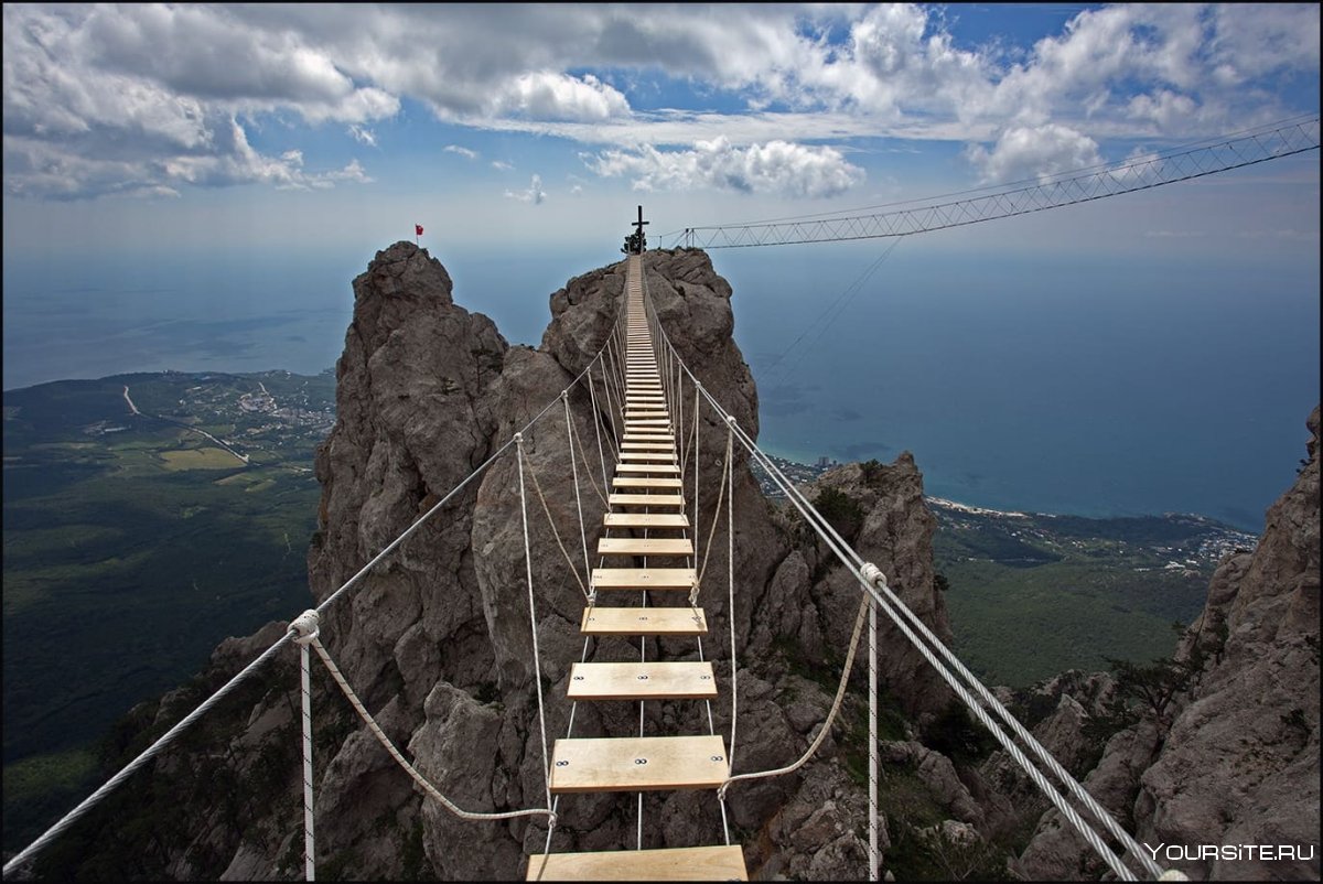Ай-Петри канатный мост