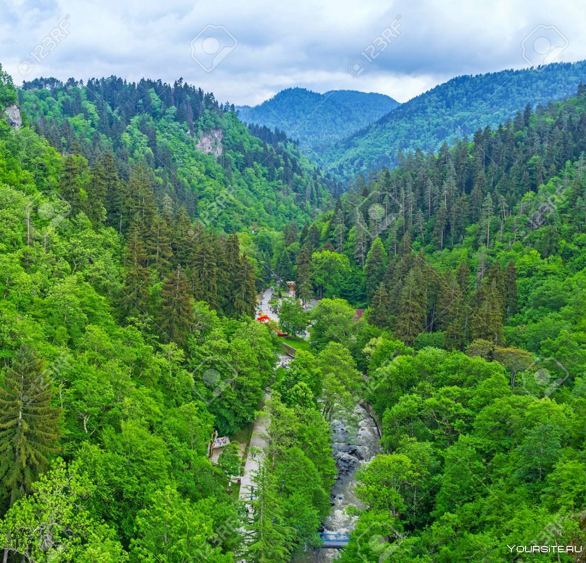 Долина Боржоми Грузия