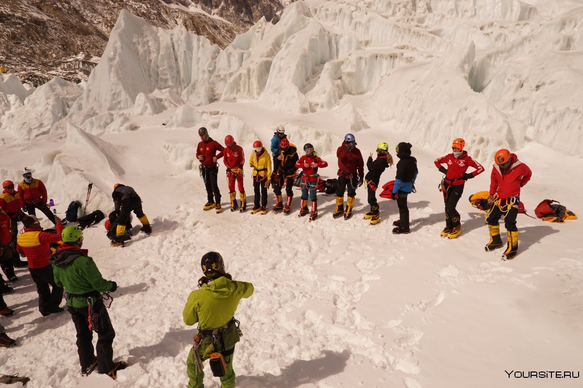 Лагерь на Эвересте 2021