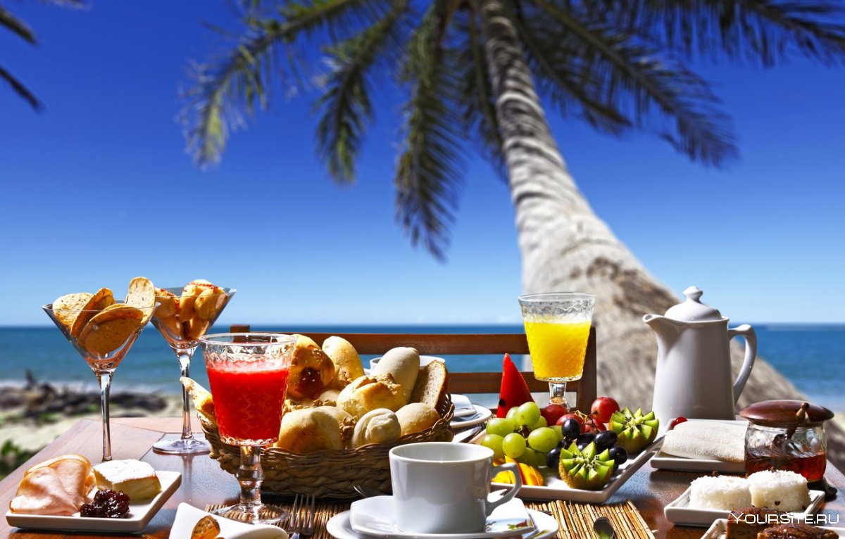 Завтрак на пляже
