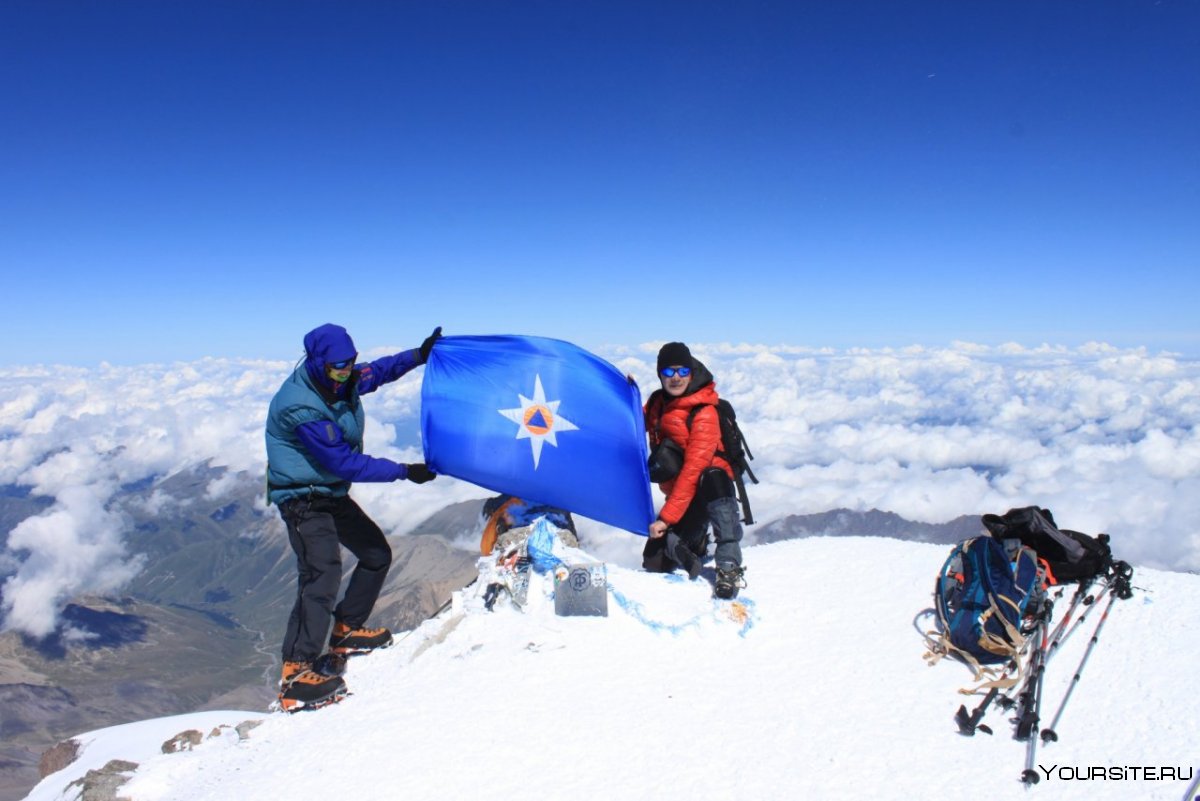 . Экспедиция Генерала Эммануэля на Эльбрус (5642 м).