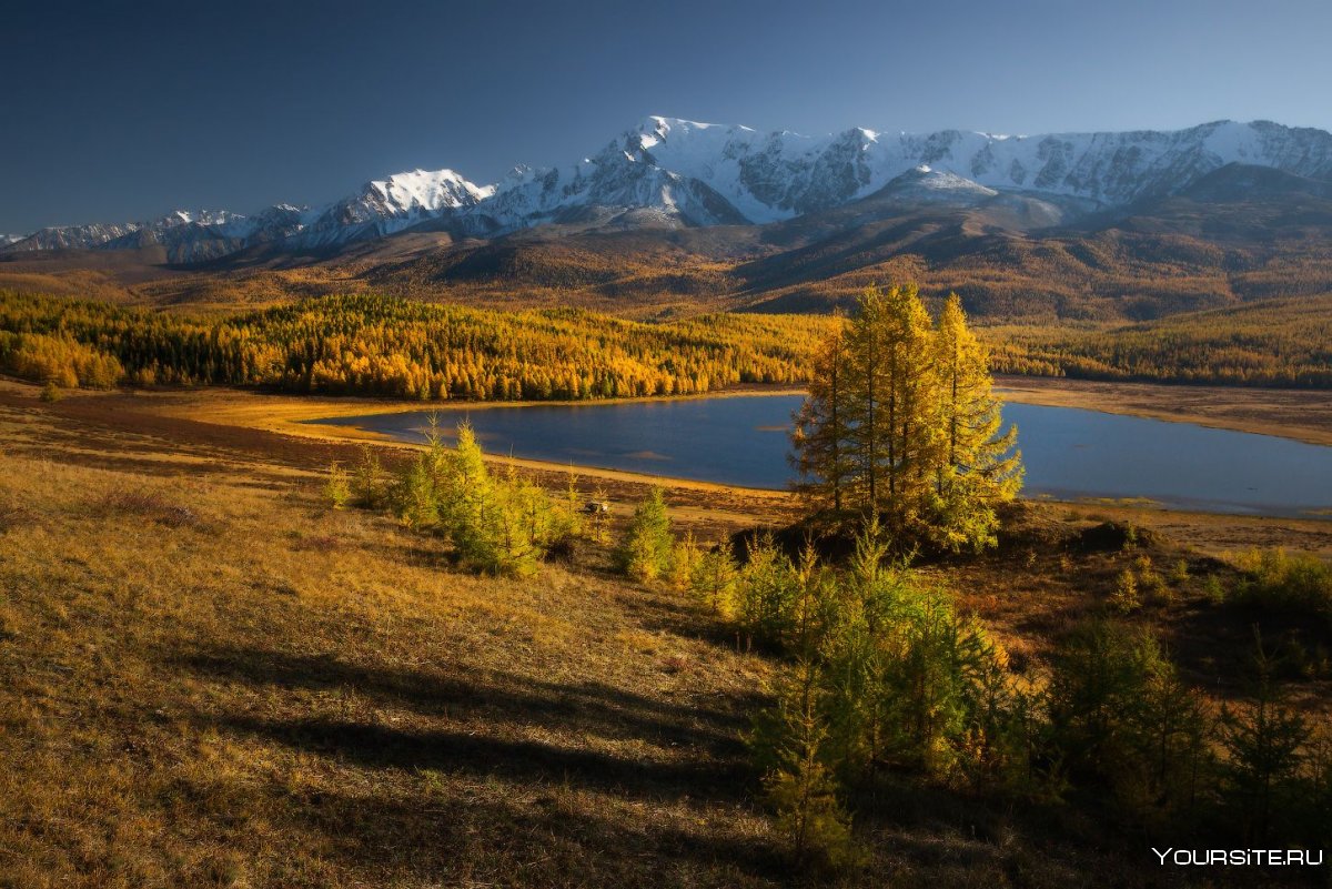 Озеро Караколь горный Алтай