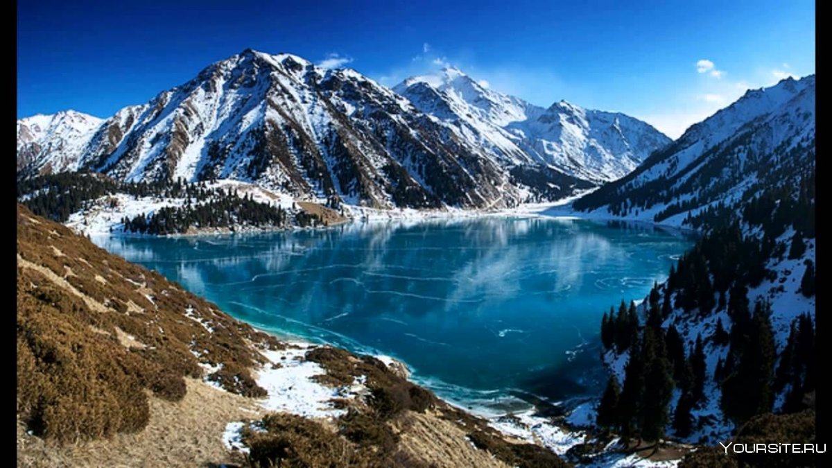 Алматинское озеро Казахстан