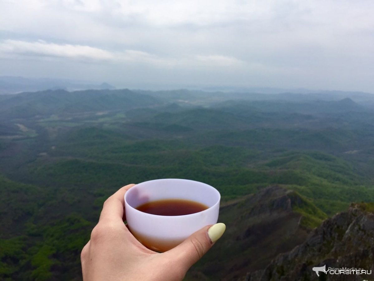 Кружка чая в горах