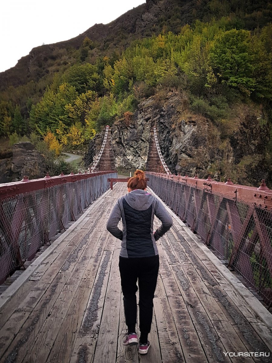 Смертельный мост в новой Зеландии