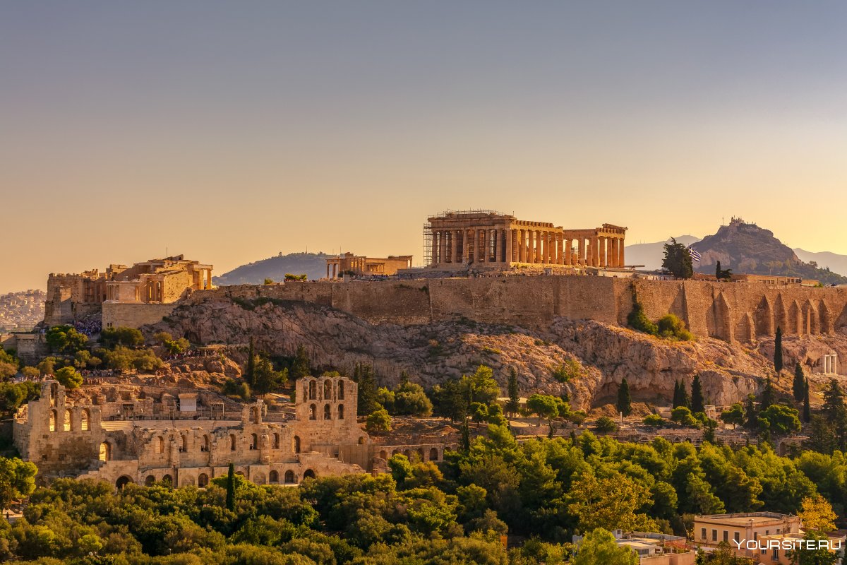 Разрушенные объекты Афинского Акрополя