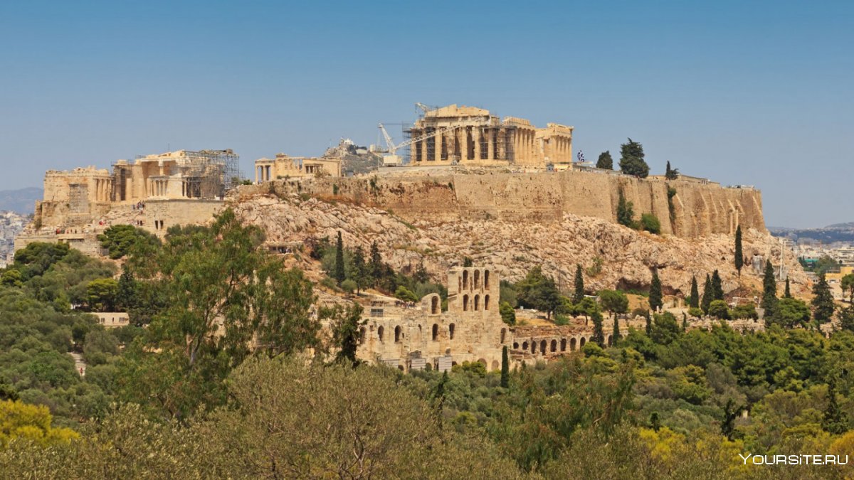 Афинский Акрополь Греция сейчас