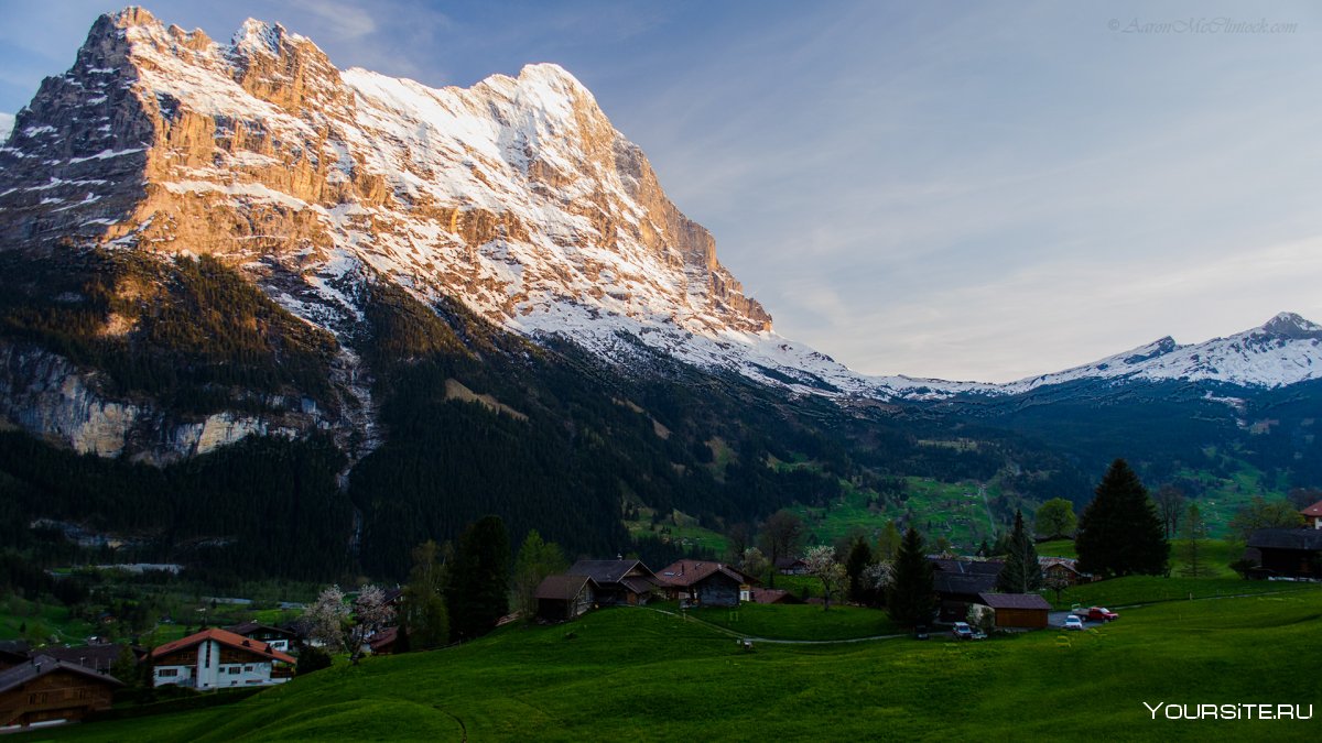 Горная вершина Айгер, Швейцария