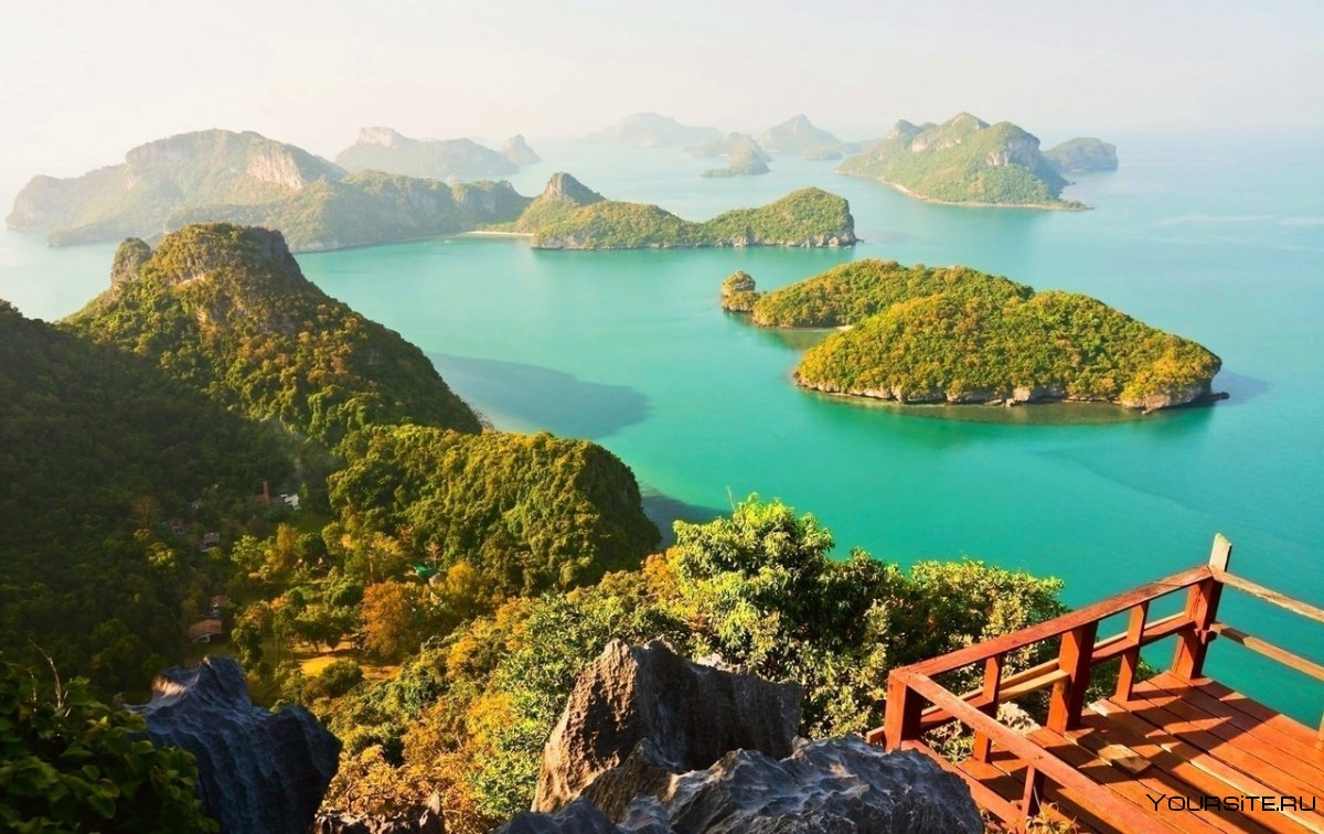 Морской парк Ангтонг — ang thong Marine Park.