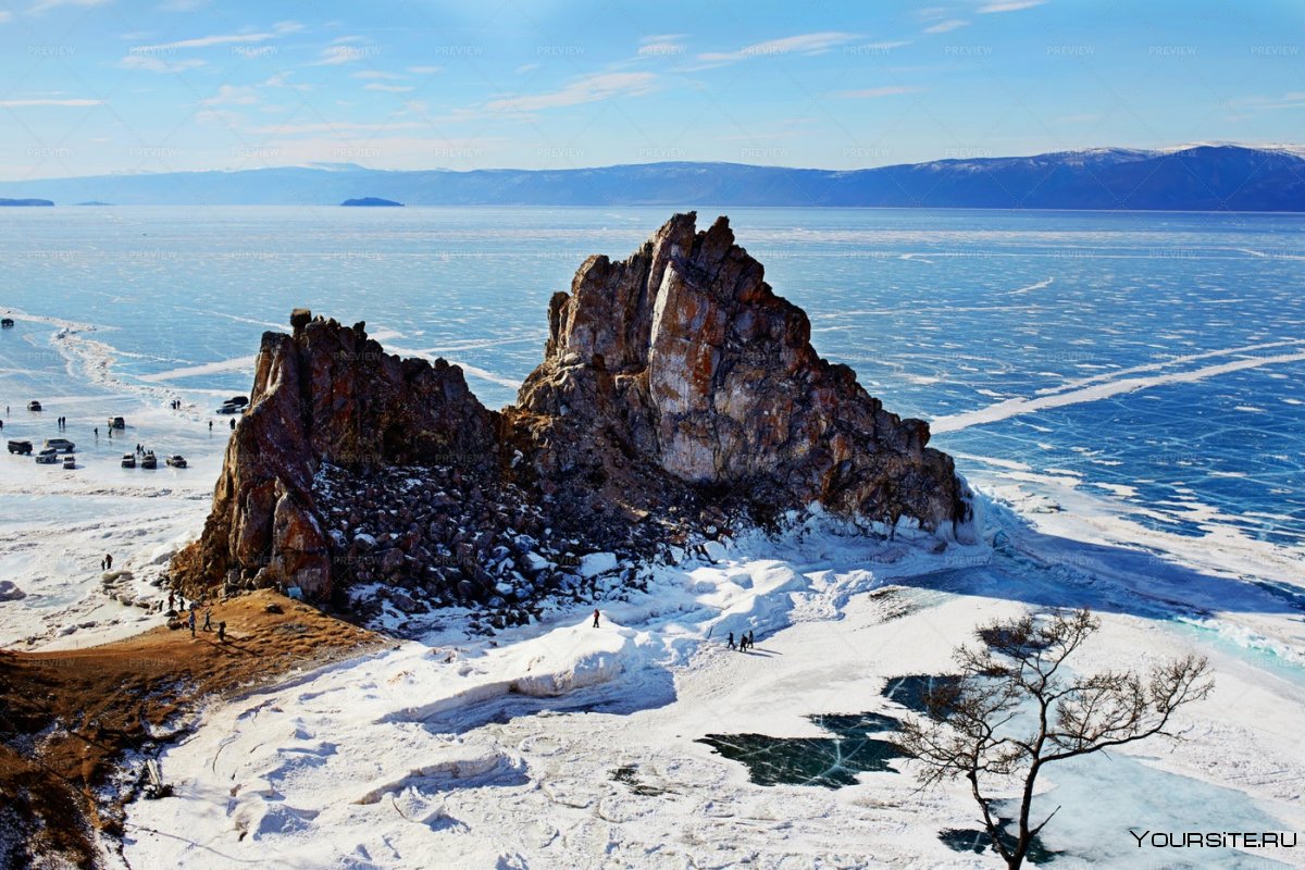 Белый камень в Энхалуке