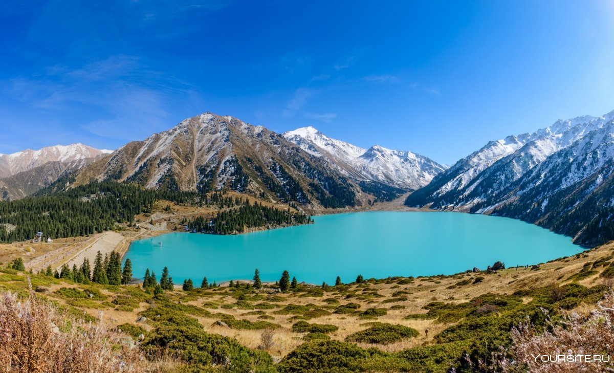 Алматинское озеро Казахстан