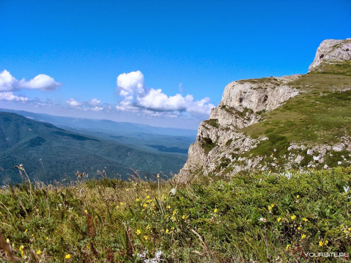 Чатыр Даг гора в Крыму