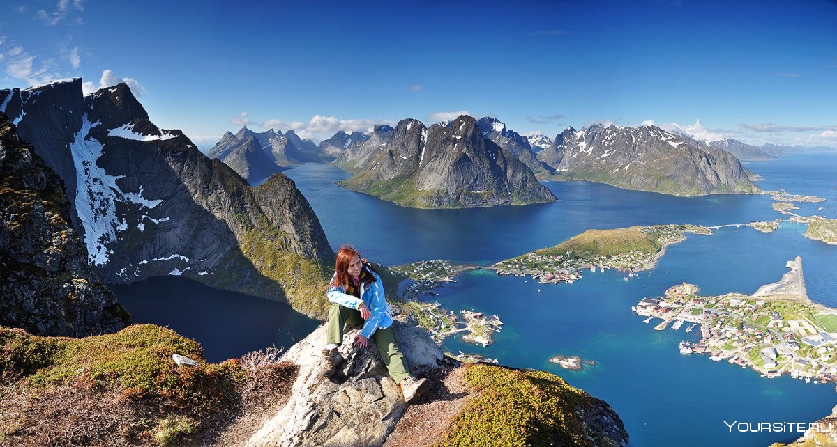Туристы Норвегия фьорды