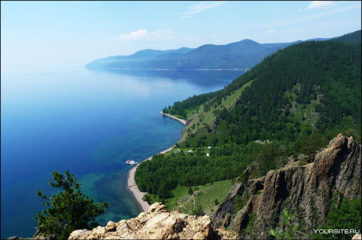 Озеро Байкал Листвянка