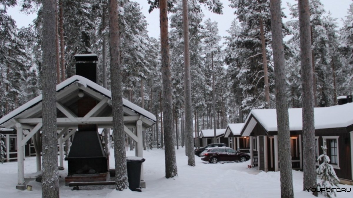 Вуокатти Финляндия горнолыжный курорт коттеджи