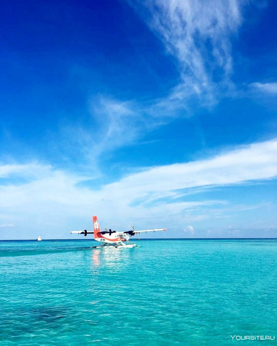 Небо и море Мальдивы