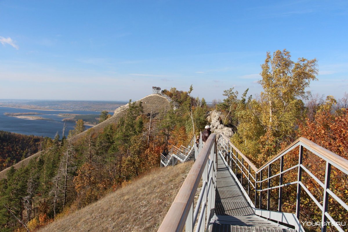 Самарская лука Жигули горы