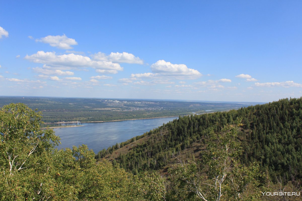 Самарская лука гора Стрельная