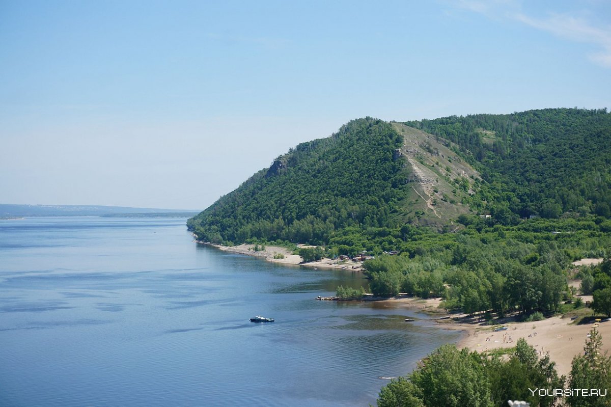 Самарская лука гора Стрельная