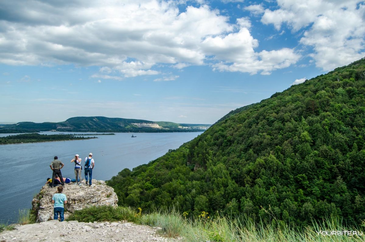 Гора Стрельная Самарская лука Жигулевские