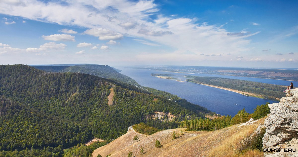 Самарская лука гора Стрельная