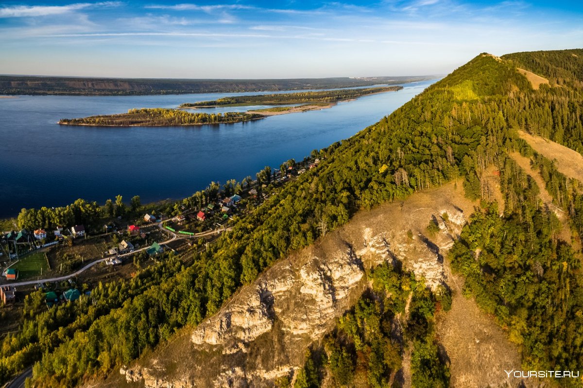 Самарская лука гора Стрельная