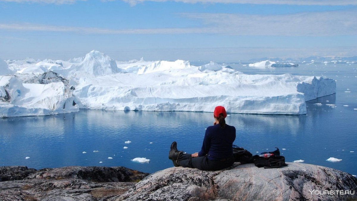 Гренландия-побережье фьорда Илулиссат Hotel Arctic Ilulissat