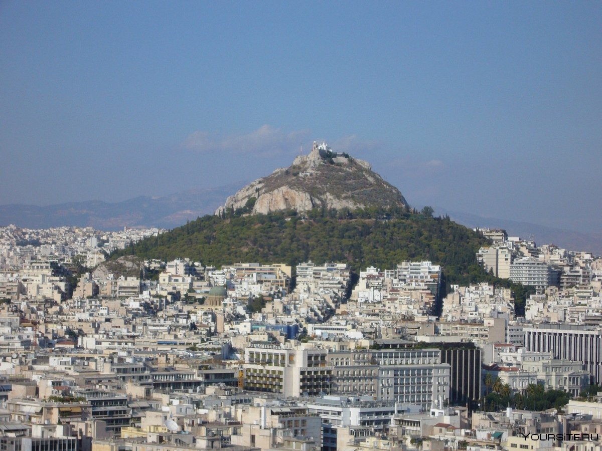 Гора Ликабеттус Афины