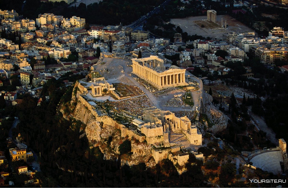 Акрополь в древней Греции