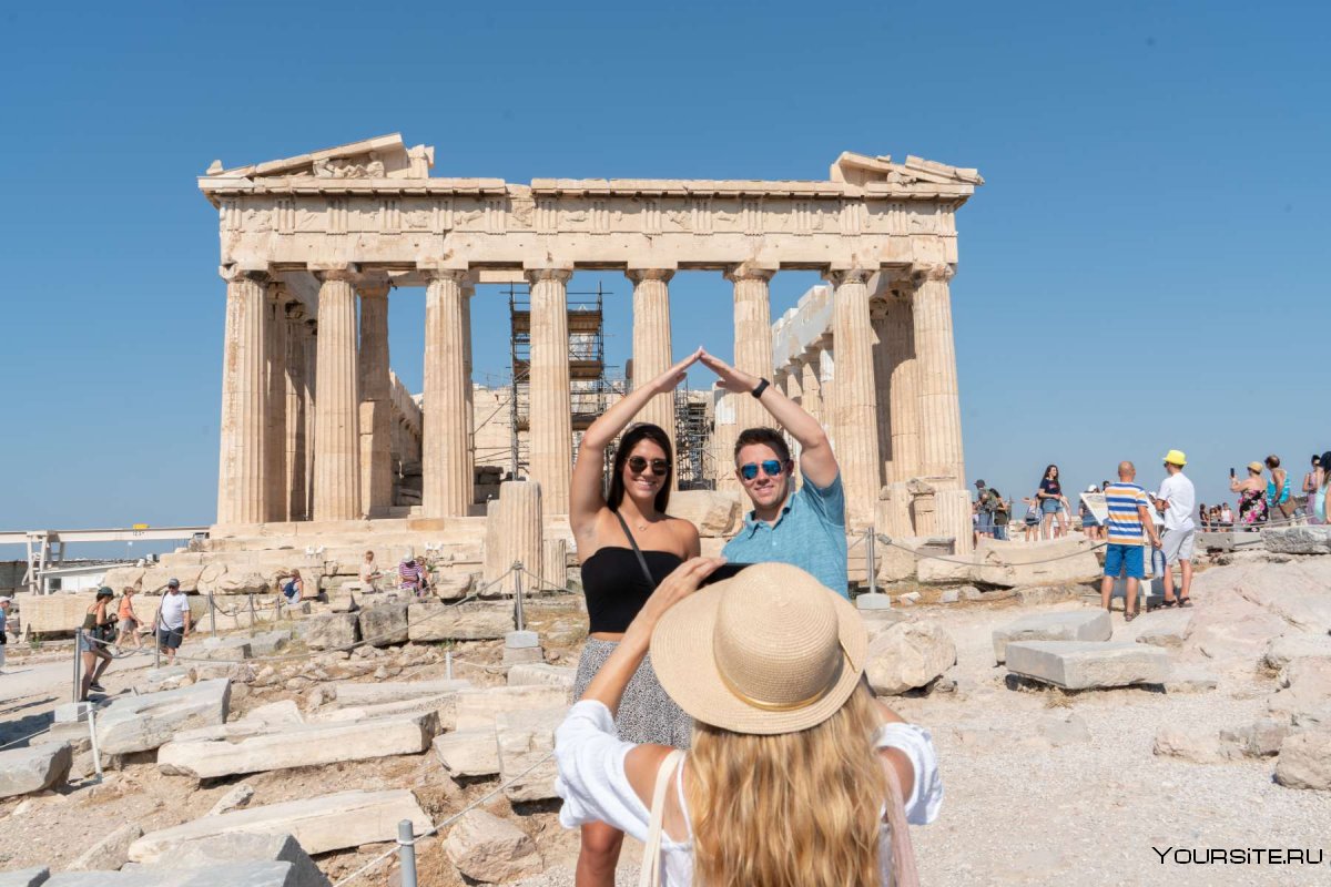 Реклама поездки в Афины