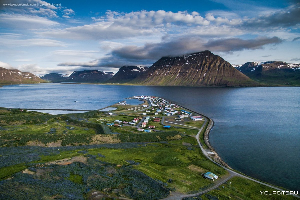 Поселение Нуук Гренландия 1843