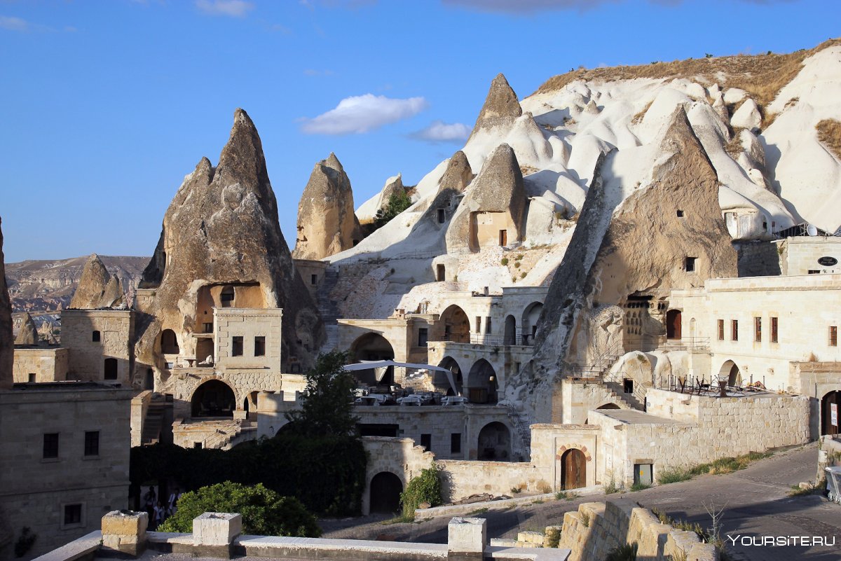 Пещерный город в Турции Каппадокия